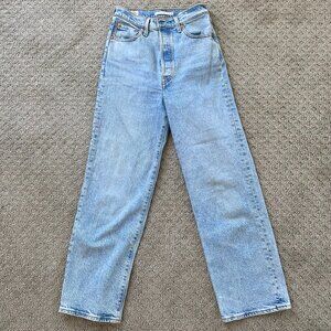 Levi's® Premium RIBCAGE STRAIGHT ANKLE WOMEN'S JEANS size 26